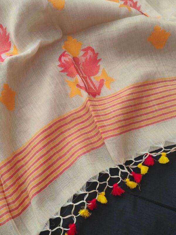 খাদী কটন শাড়ী